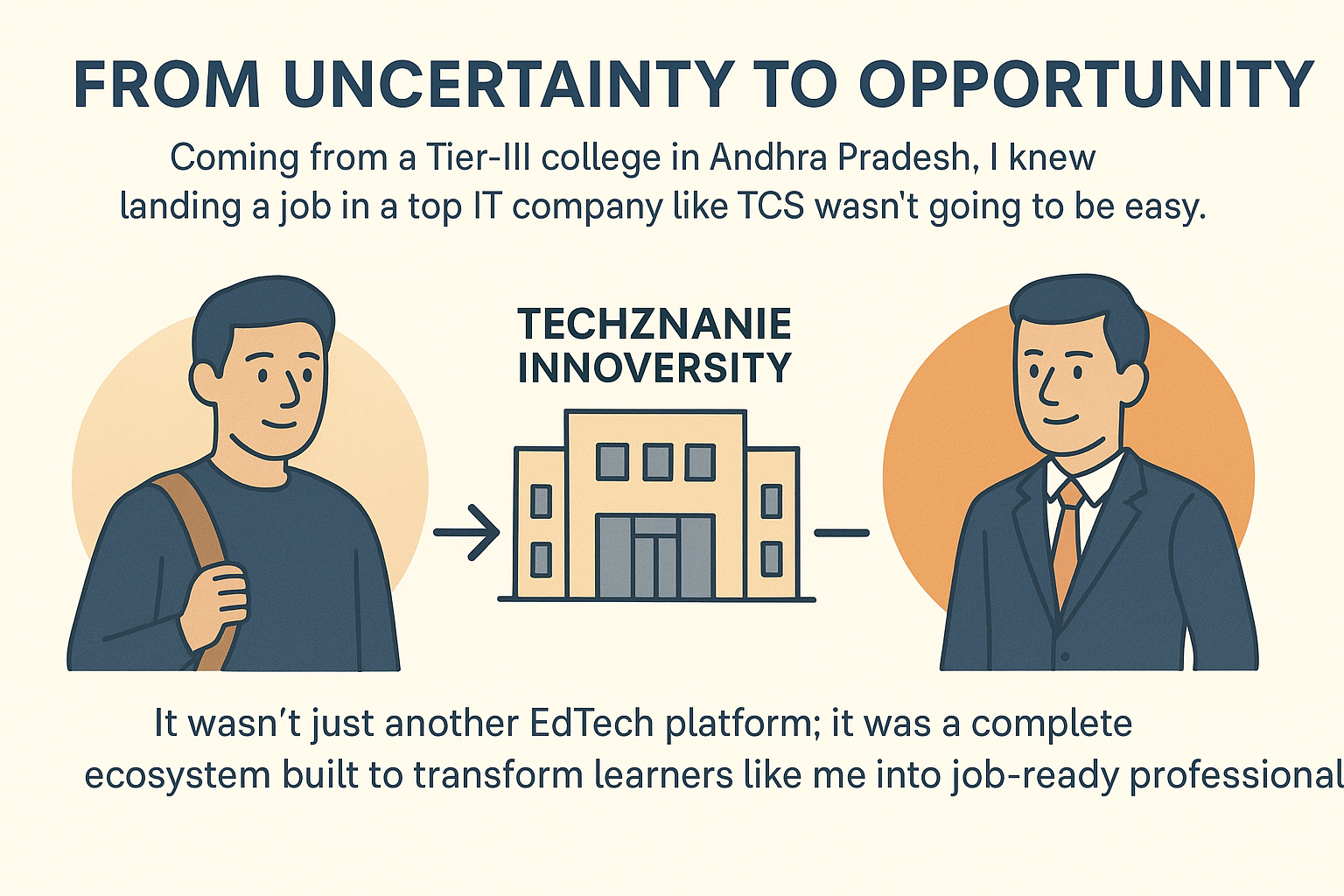 From Tier-III College to TCS — My Journey